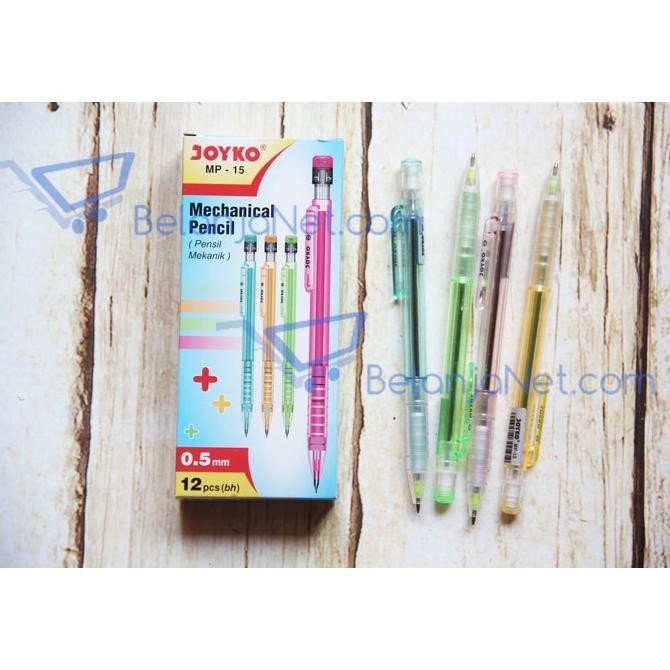 

RB Pensil Mekanik Joyko 0,5 mm MP-15 [1 Lusin]