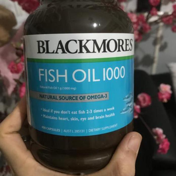 

Terlaris Blackmores Vitamin Fish Oil / Minyak Ikan 400 Kapsul Murah