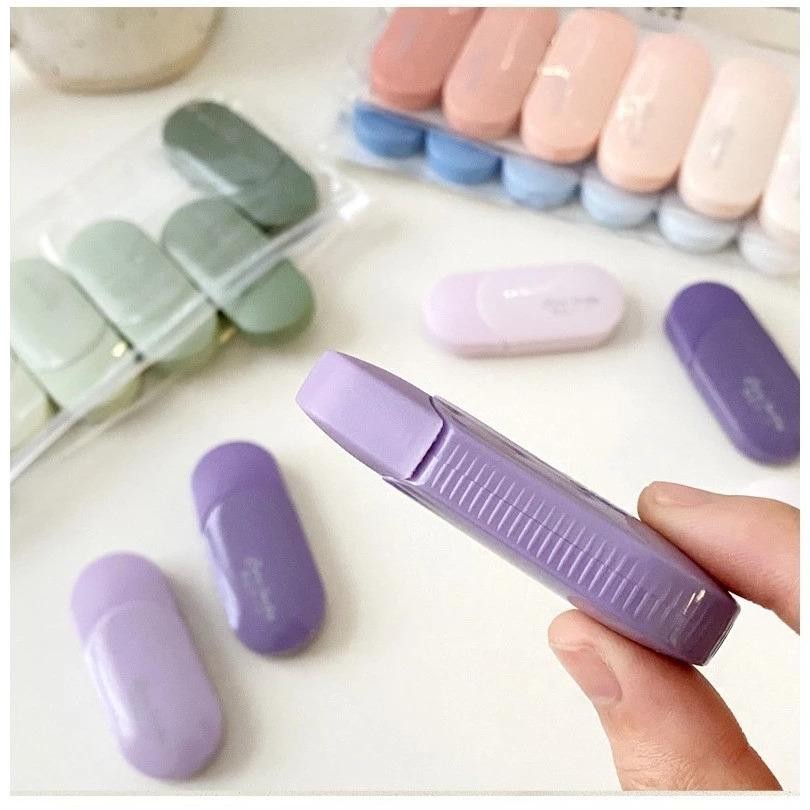 

RB 6PCS Correction Tape /Tip Ex Kertas / Pita Koreksi Warna Pastel Tidak Mudah Terputus /Mini Pita Koreksi Gradien Set Pita -MG
