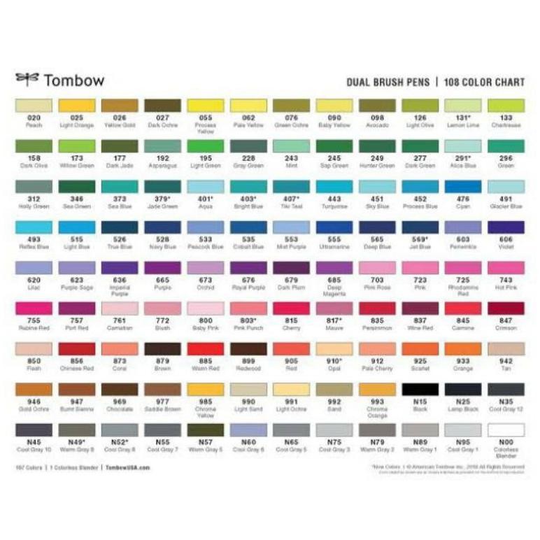 

RB BELI 1 ABT GRATIS 1 ABT PRO TOMBOW ABT DUAL TIP COLOR BRUSH PEN