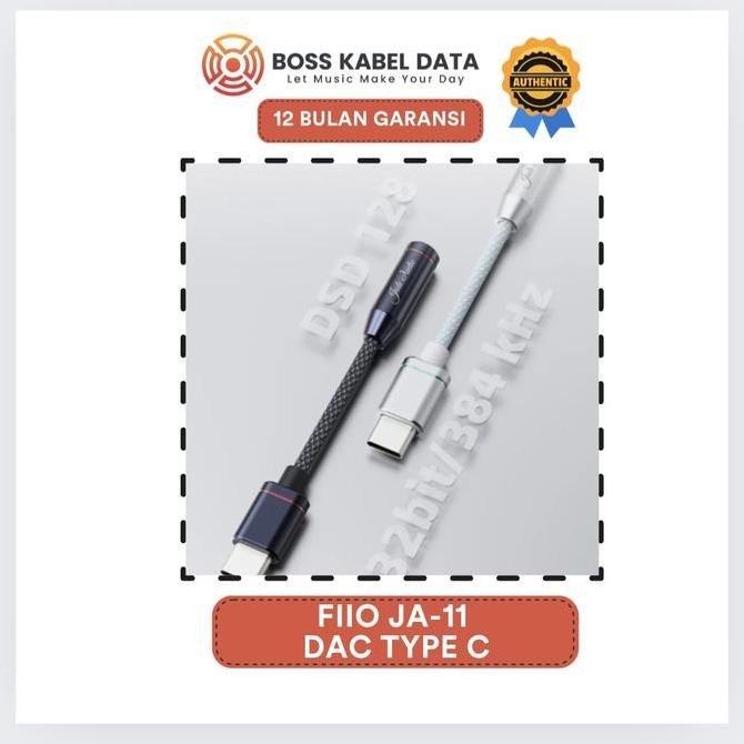 Fiio Ja11 Jade Audio Ja-11 Dongle Dac Type C New Stok