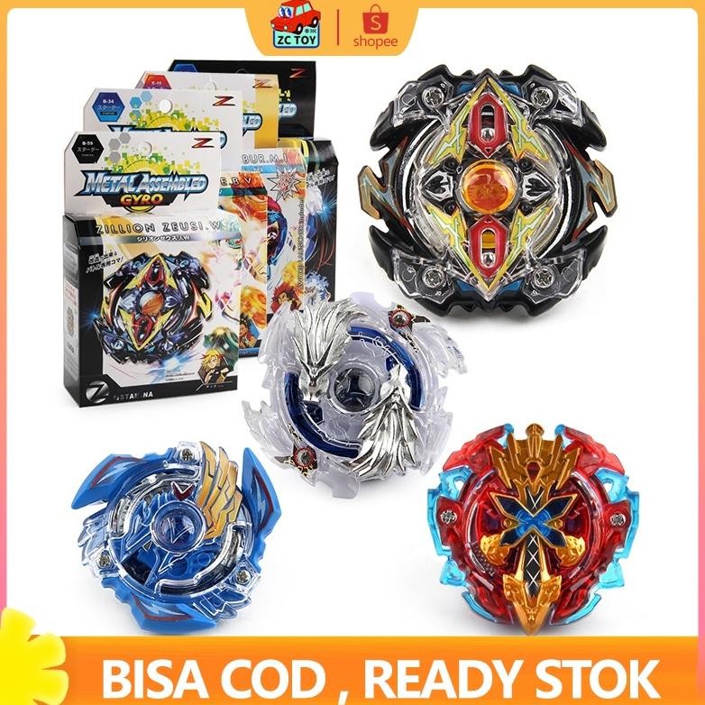 Sale Mainan Anak Gasing Beyblade Burst/ Gangsing Beyblade Murah/ Gasing Strom Gyro + Launcher Murah