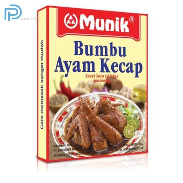 

BARU KTMSTORE BUMBU MASAK INSTANT BUMBU MUNIK AYAM KECAP 60 GR PASTI ENAK
