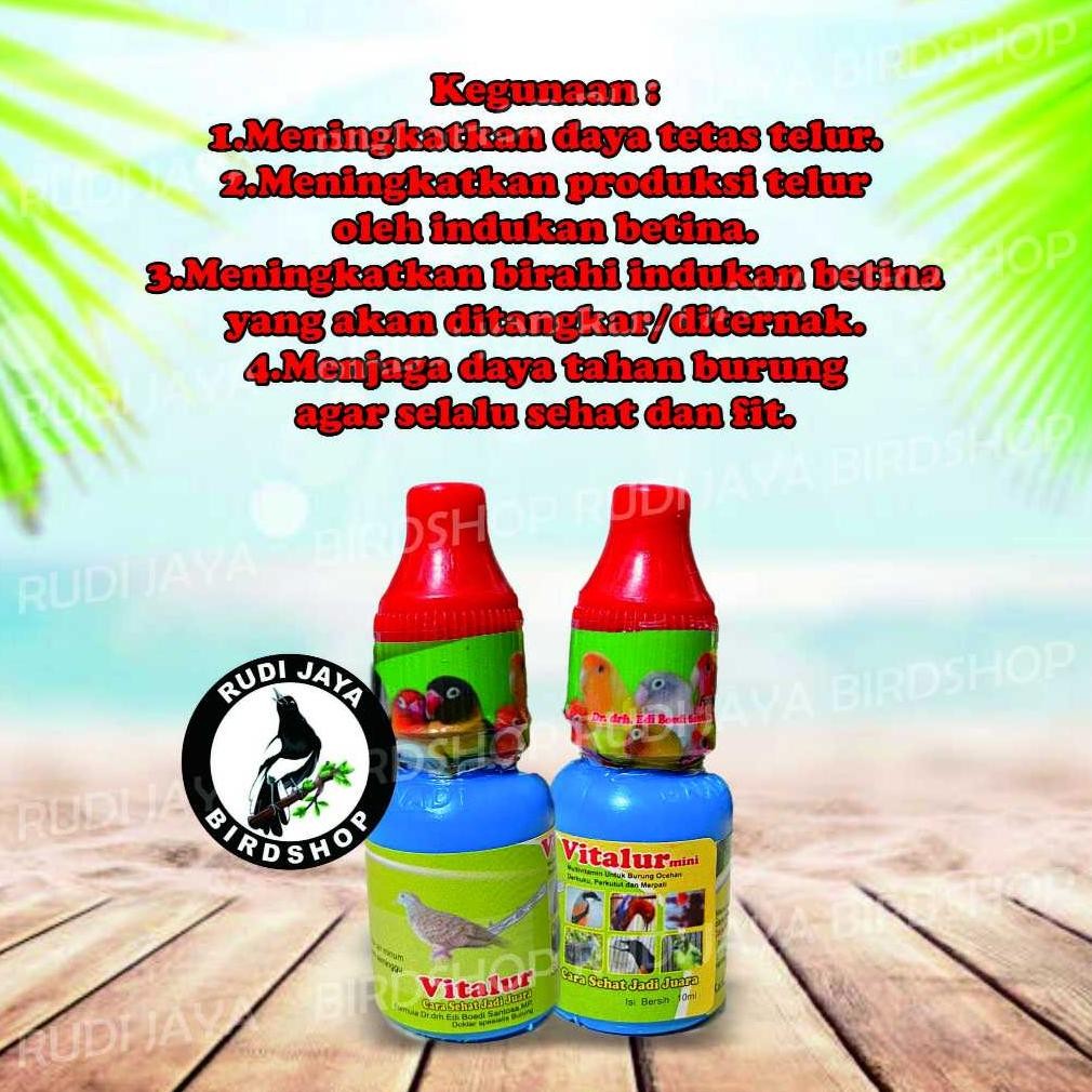 Sd-46 Fgk-45 Vitalur Kecil Dr Edhi Vitamin Obat Ternak Burung Murai Kenari Pleci Tingkatkan Daya Tet