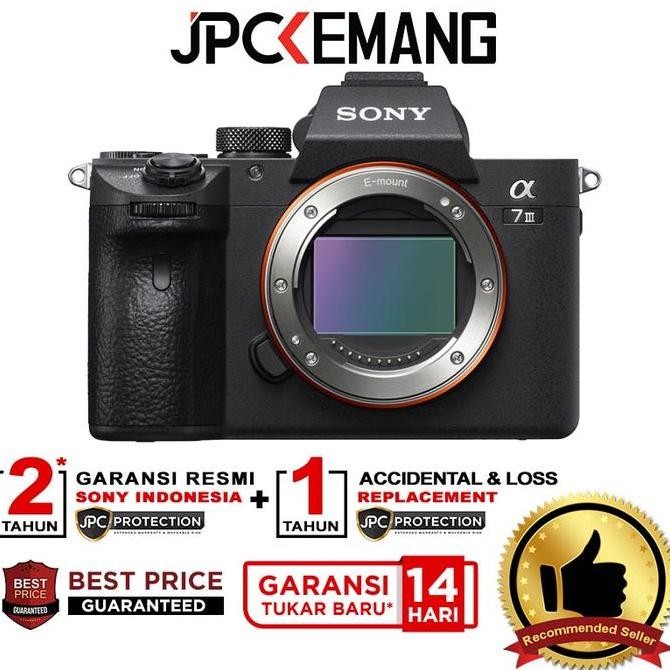 Asli Sony A7III Sony Alpha A7 III Body Garansi Resmi