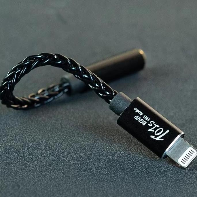Bgvp T01S Usb Dac Amp Adapter Type-C/Lightning To 2.5/3.5/4.4Mm Hi-Res Audio Cable New Stok