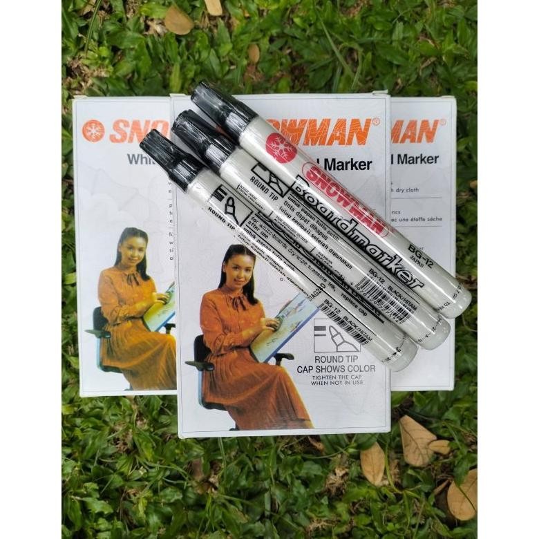 

RB spidol whiteboard snowman BG12 isi12pcs