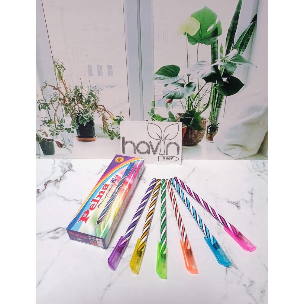 

''Terlaris" (12Pc) Pen Lilin Murah Warna Hitam Dan Biru Murah