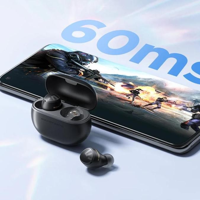 Soundpeats Mini Hs Tws True Wireless Earphone Bluetooth - New Stok