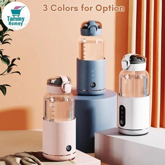 Kettle Listrik Masak Air Panas Charge Usb / Electric Portable Heating Water 300Ml Usb Charging /  Al