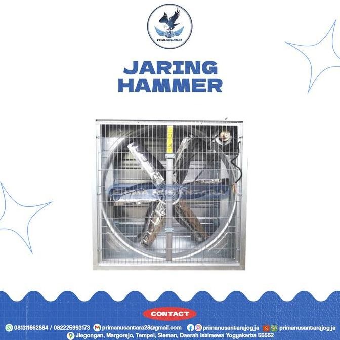 #####] SQUARE NET (JARING) HAMMER SPAREPART BLOWER KANDANG AYAM BROILER