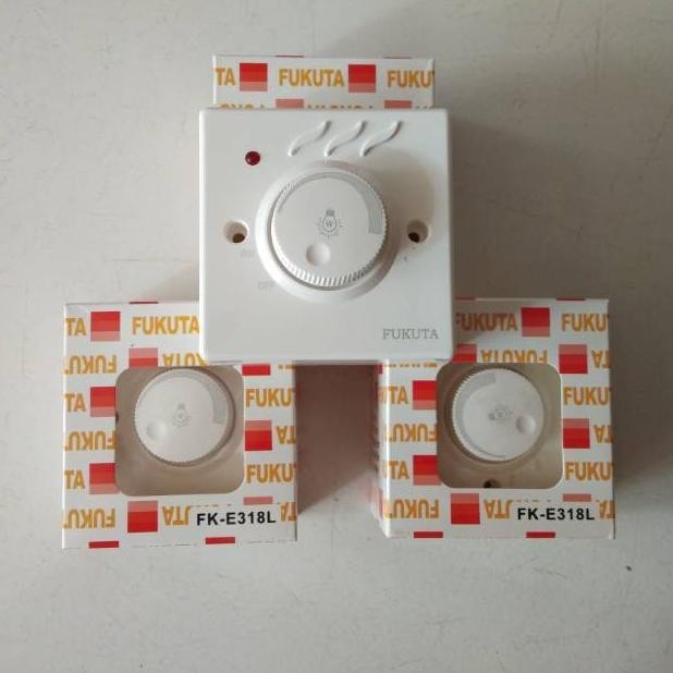 HJK SAKLAR DIMER - FUKUTA DIMMER OB SAKLAR DIMMER HIMAWARI FUKUTA SWITCH 500WATT 220V PENGATUR TENGA