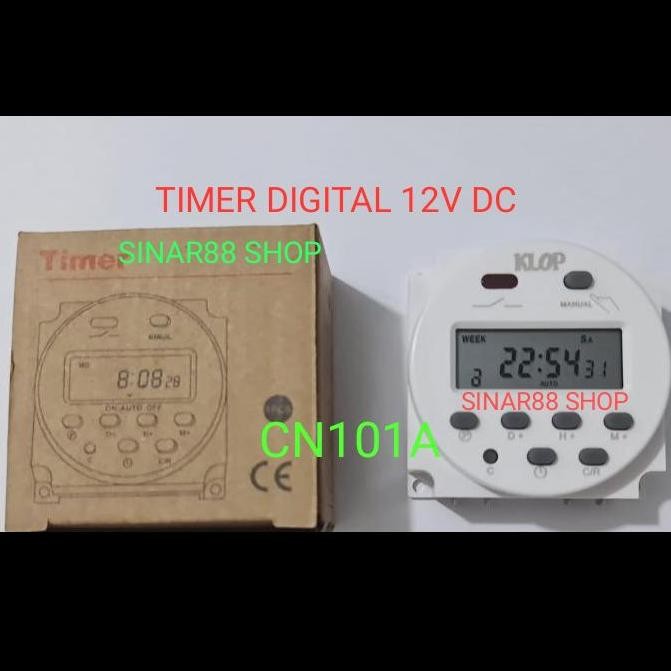 Timer/Dimer Digital DC/AC 12V 16A/12 volt 16 ampere timer/dimer Walet