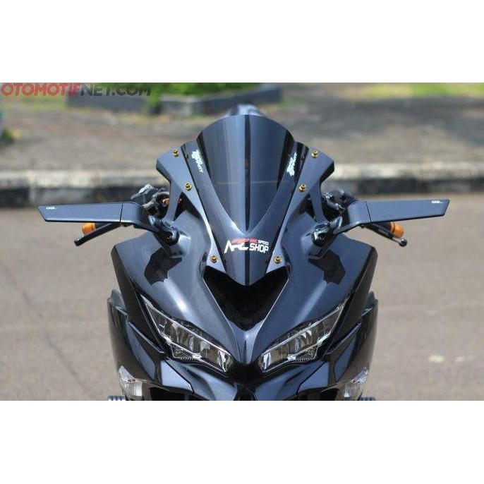 Spion Winglet Ninja 250 Fi Old Spion Fairing Stealth Ninja 250 Fi Lama