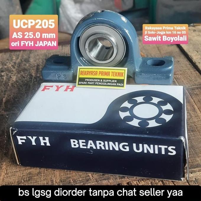 yang dicari@@@@] FYH UCP205 AS 25.0 MM ORIGINAL JAPAN UCP 205