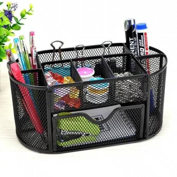 

Aq-54 Pen Holder 9088 Memo Desk Set Organizer