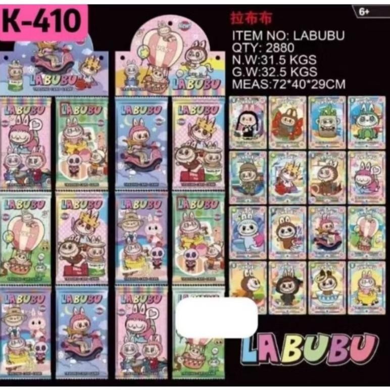 ''Terlaris" Kartu Foil Import As Dg - Sanrio - Labubu - Jkt 48 - Toilet - Among Us - Boba - Boboy - 