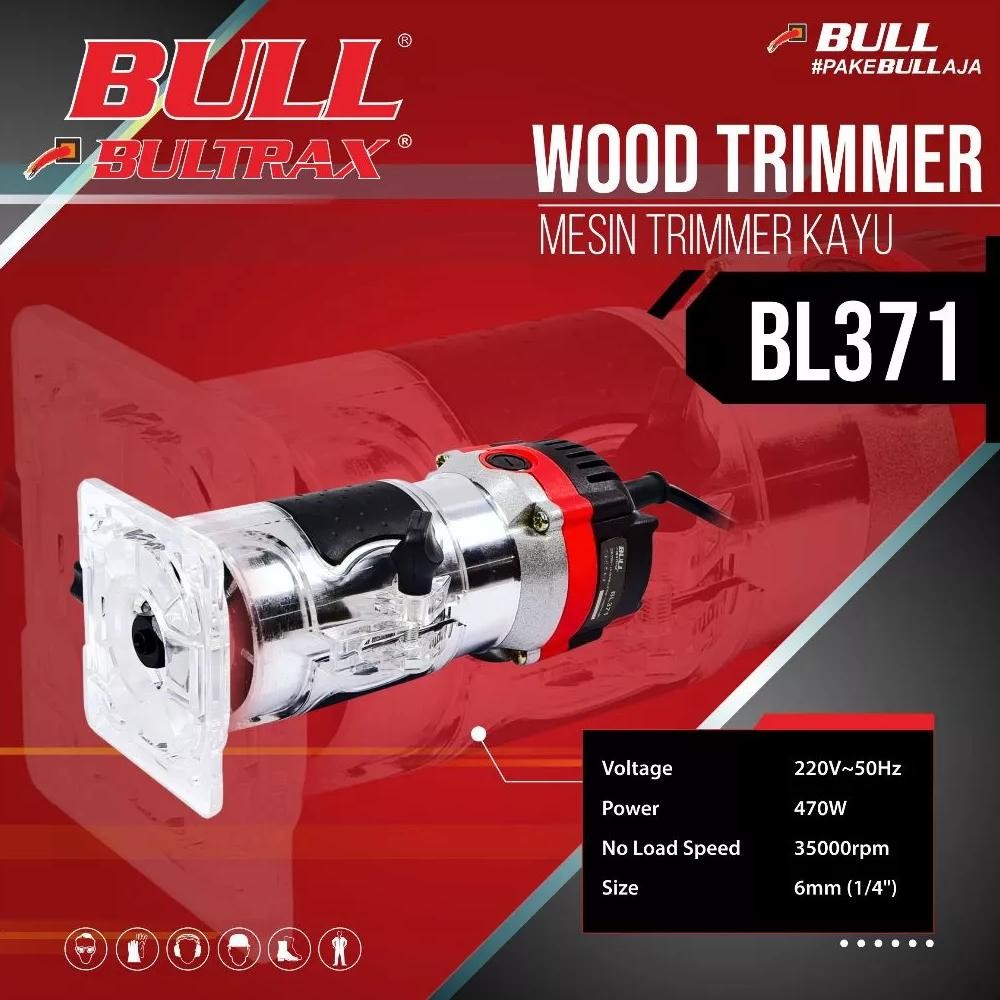 BULL Mesin trimmer / mesin profil kayu BL371