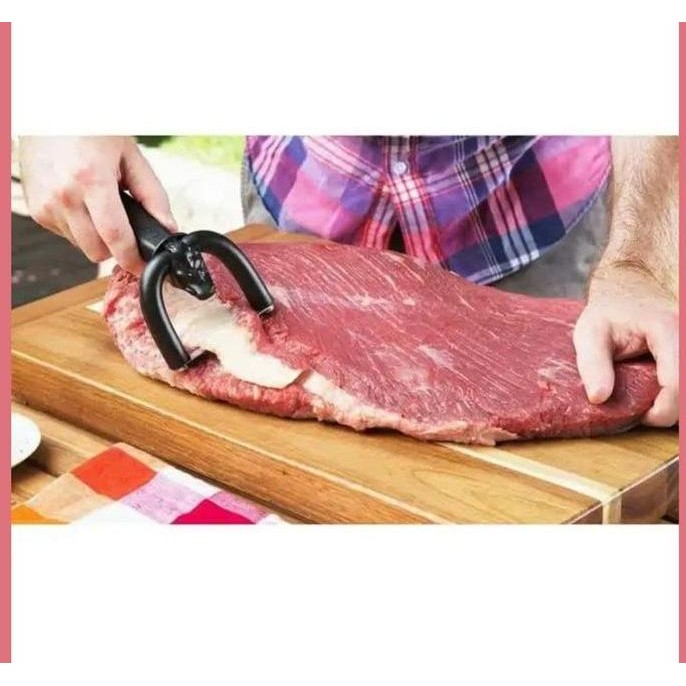 Manual Meat Slicer alat pemotong daging Super Tipis