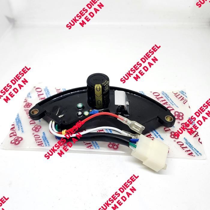 Avr Genset Bensin Dan Solar 5000-9000Watt 250V 470Uf Merek Lihua Original Dan Terpercaya