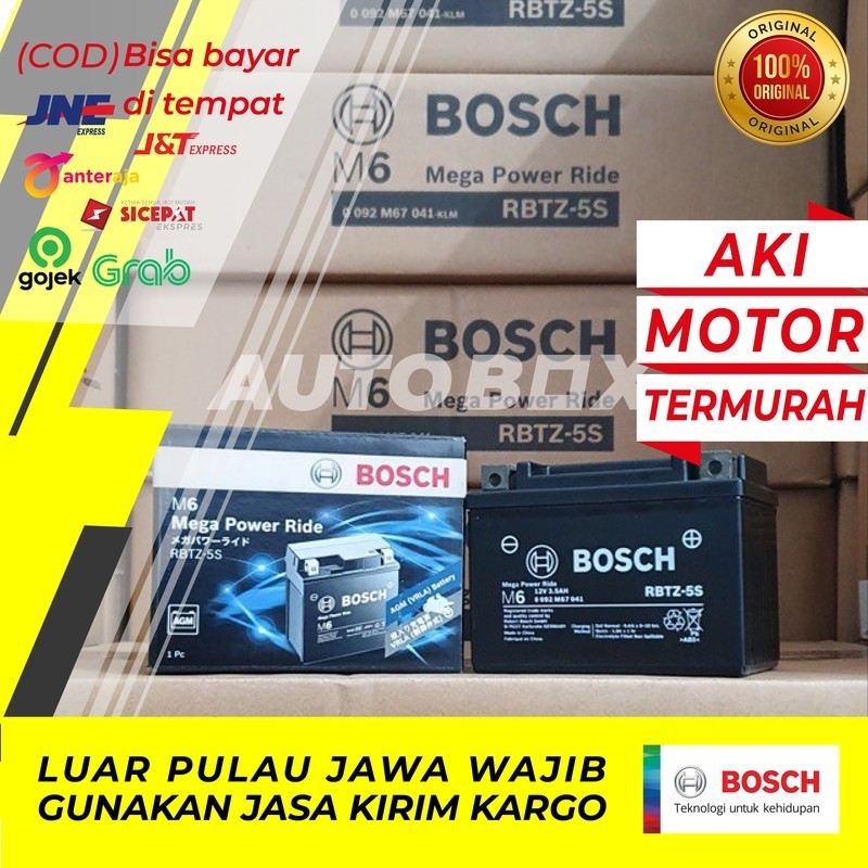 Aki Motor Yamaha Mio M3 Bosch RBTZ-5S