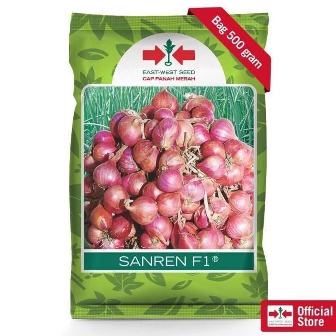 

Terlaris Benih Biji Bibit Tanaman Unggul Bawang Merah Sanren F1 Isi 500 Gram