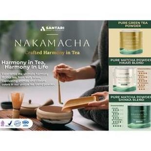 

Pure Matcha Powder Nakamacha Japan Origin Greentea - Kaleng 100Gr