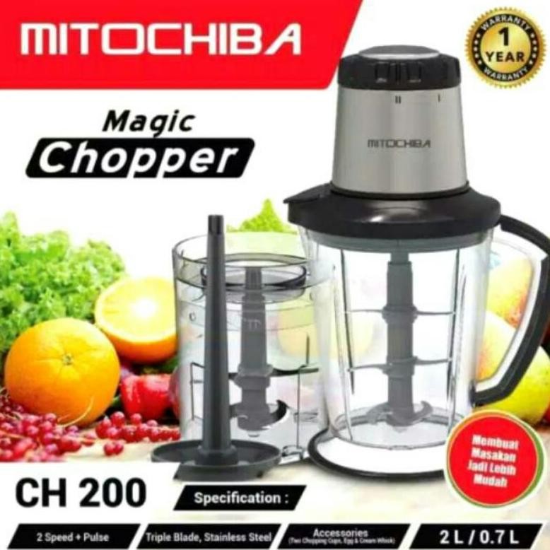 Mitochiba Ch200 Chopper Blender Mito Promo