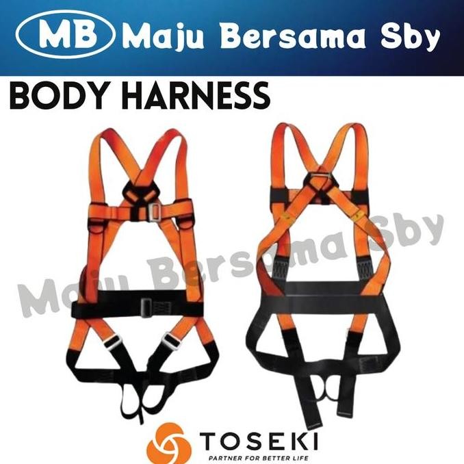 . TOSEKI Body Harness ABSORBER Double Hook PROMO