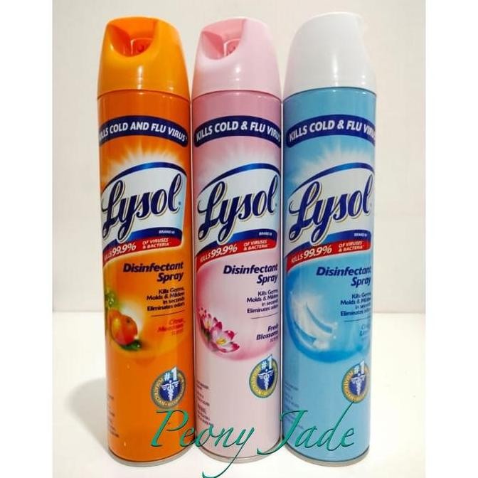TERLARIS - LYSOL DISINFECTANT SPRAY 510 gr