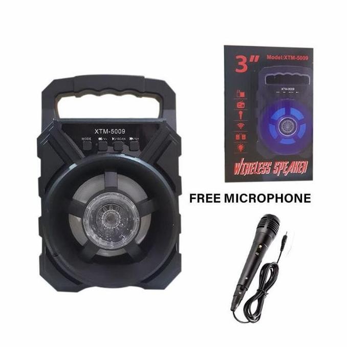 XTM 5009 speaker karoke portable speaker portable