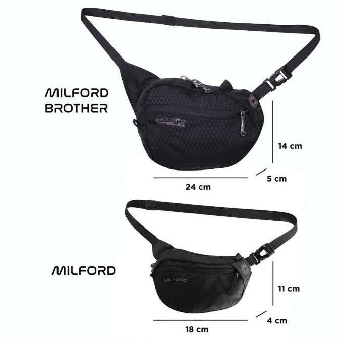 Tas Selempang Pria Consina Milford Brother | Tas Pinggang Waistbag Consina Milford Brother | Tas Sel