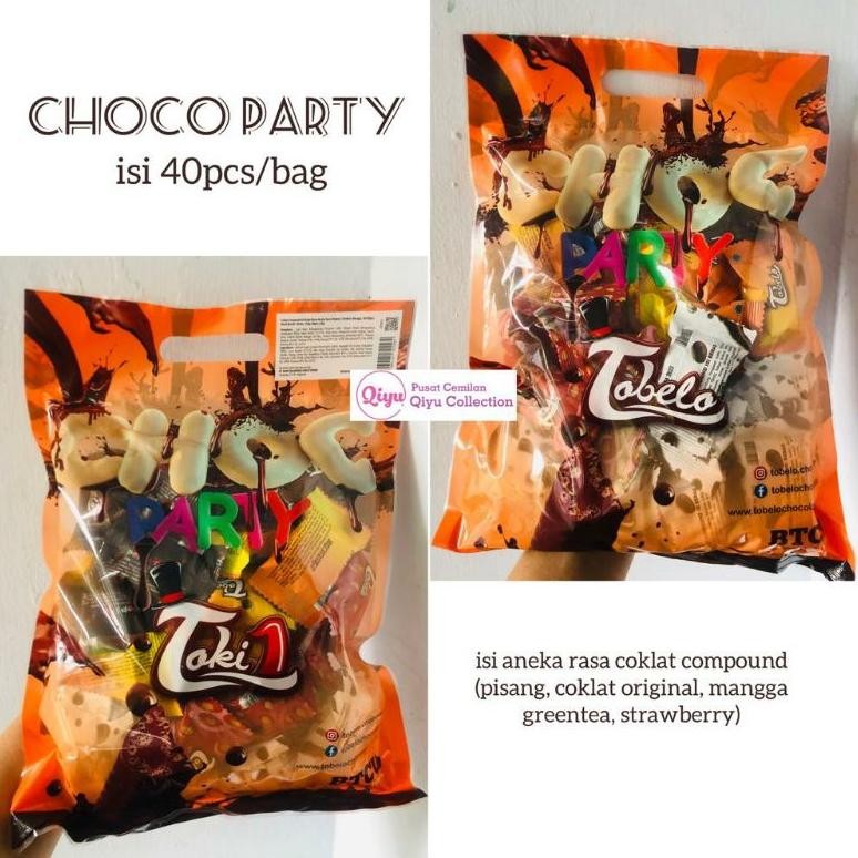 

Rwet-23 Ybw-2429 Choco Party Tobelo - Tobelo Coklat Party - Bingkisan Coklat Murah Hemat