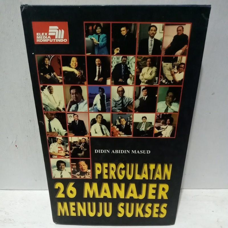 Buku Original PERGULATAN 26 MANAJER MENUJU SUKSES - DIDIN ABIDIN MASUD