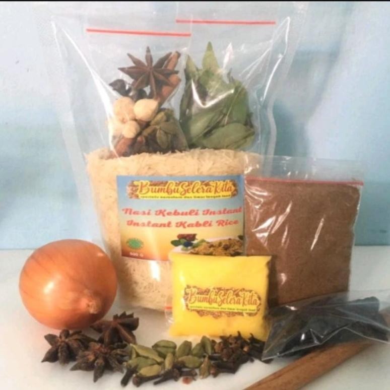 

Beras Basmati 1 Kg Dengan Bumbu Nasi Kebuli Briyani Mandhi kabsah Bukhari Lengkap