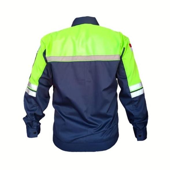 . Baju Safety Proyek/Wearpack Safety/Wearpack Modist Common/Baju bengkel,Seragam Proyek Semi Jaket H
