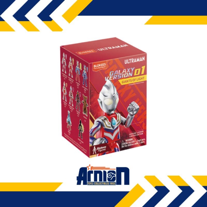Action Figure Blokees Ultraman GV-01 Giant Of Light Blind Box