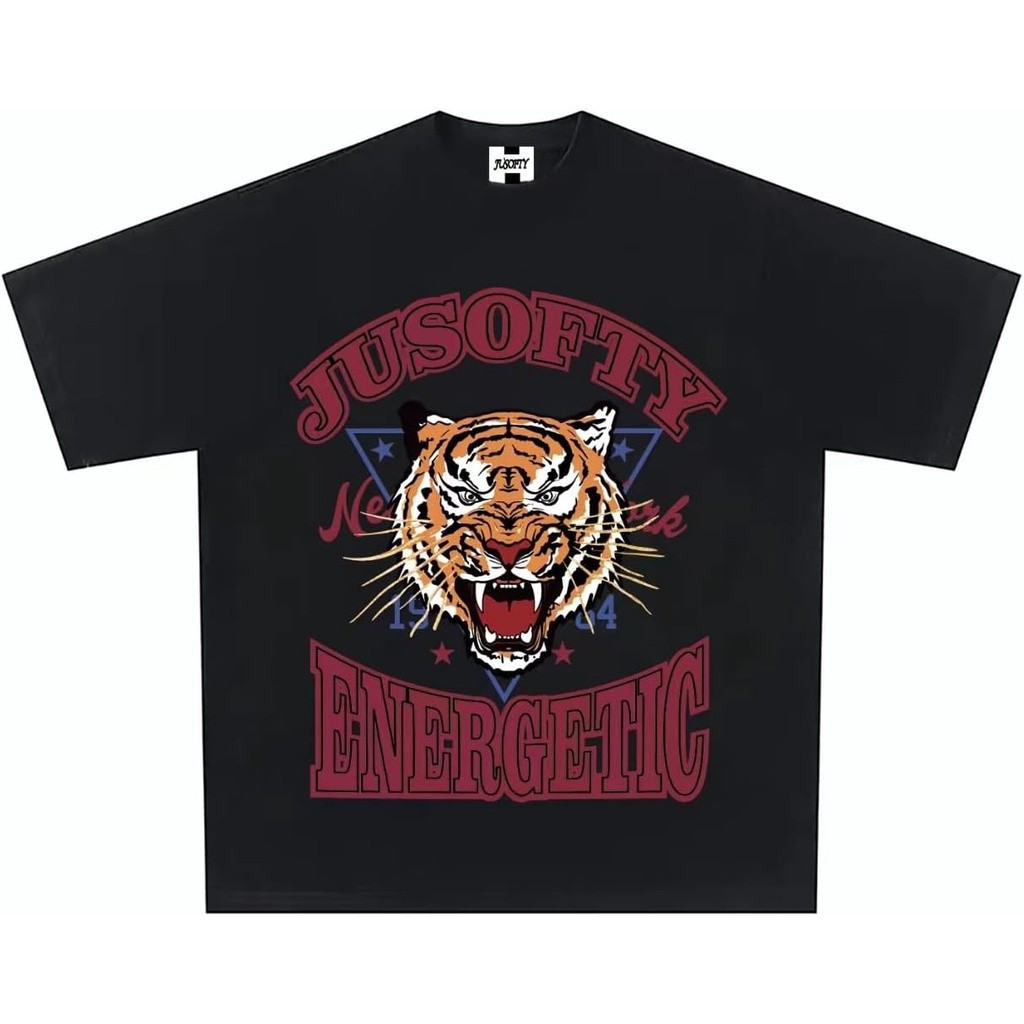 Kaos Pria Techwear Streetwear Jepang Hip Hop Lengan Pendek untuk Pria