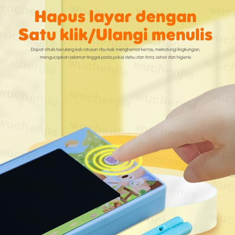 

Ryu-56 [Ready Stock]Lcd Writing Board Drawing Kotak Pensil / Pencil Case /Kotak Pensil Dan Papan Coret Kreatif Anak+Stiker / Kotak Pensil Imajinasi Dengan Digital Pad Edukasi Mainan Papan Gambar Anak Ryu-56
