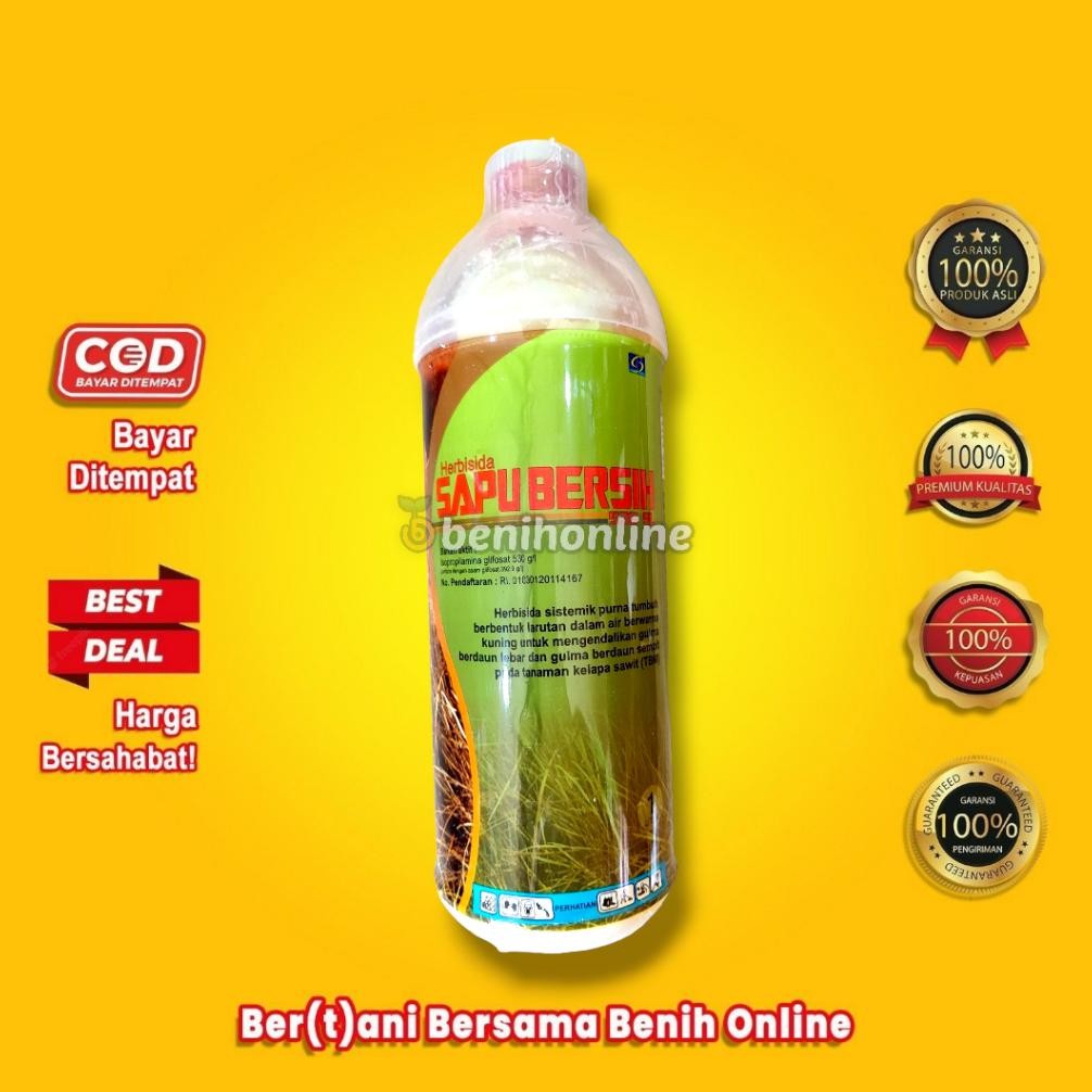 TERMURAH Herbisida Sistemik SAPU BERSIH 530 SL - 1 Liter Siap kirim