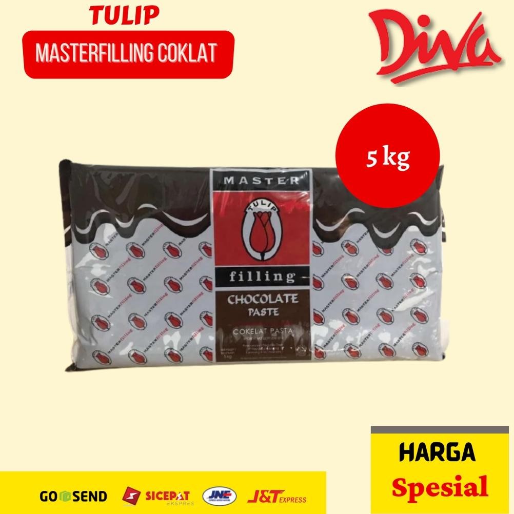 

[5kg] Tulip Masterfilling - Coklat Filling - Tulip Filling Coklat