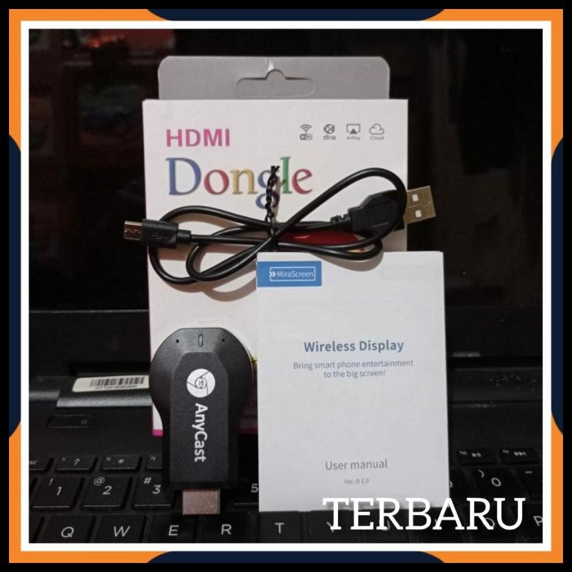 ANYCAST DONGLE SCREEN MIRRORING DARI HP KE TV LED / ANYCASH DONGEL MIRACAST WIFI / PENYAMBUNG PENGHU