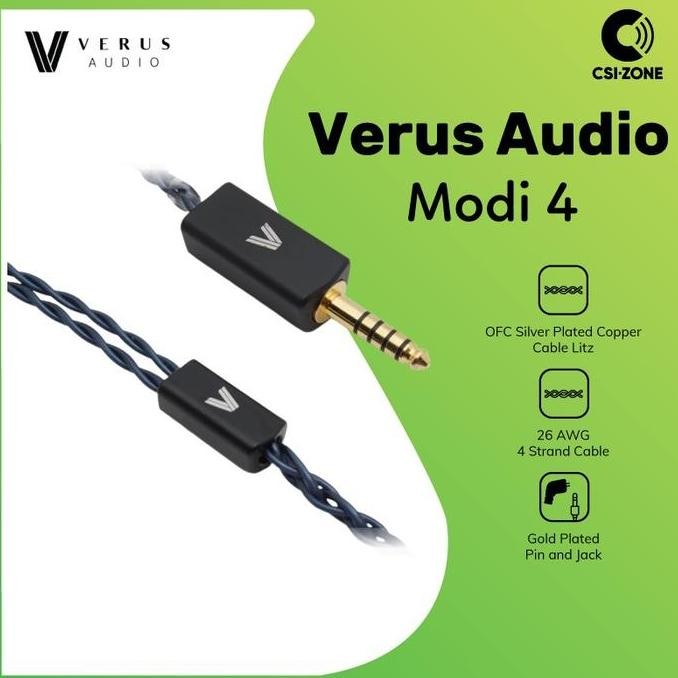 Stock In Verus Audio Modi 4 Ofc Spc Cable Litz For In Ear Monitor Earphone