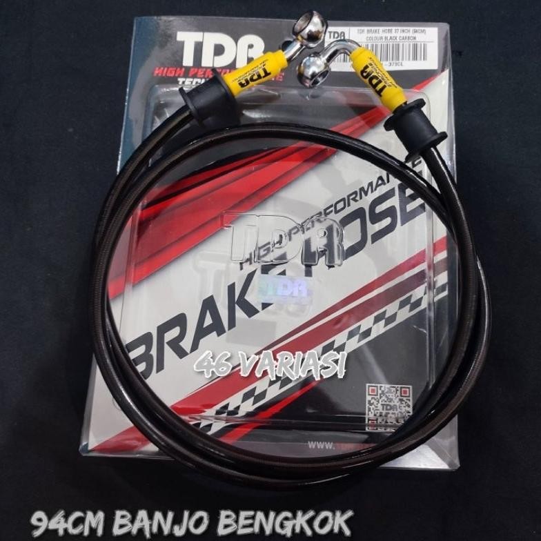 SELANG REM TDR CARBON / SELANG REM DEPAN TDR / SELANG REM BELAKANG TDR