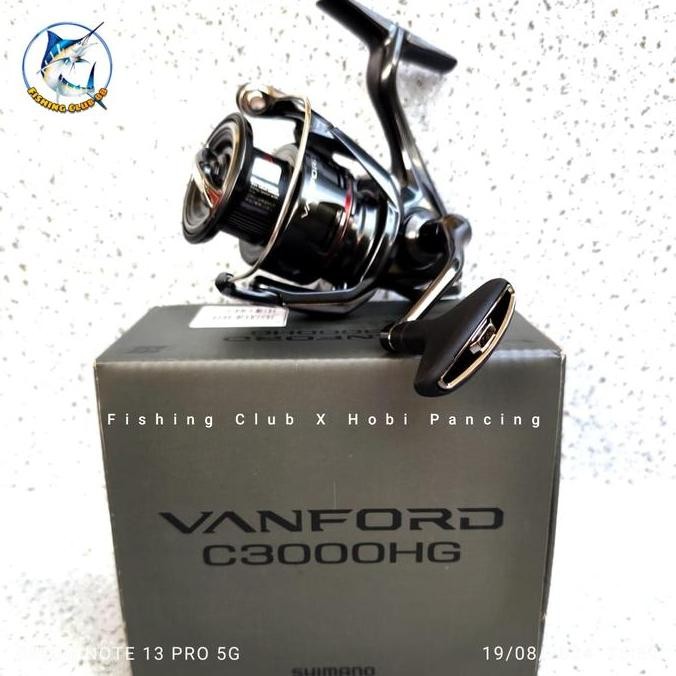 Reel Shimano Vanford Fa 2024 1000 2500 C3000 4000 C5000Xg Power Handle, Ci4+, Mgl , Galatama