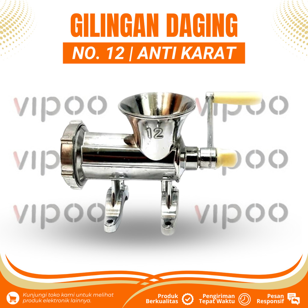 

GILINGAN DAGING/KACANG NO.12 GILINGAN DAGING SERBA GUNA