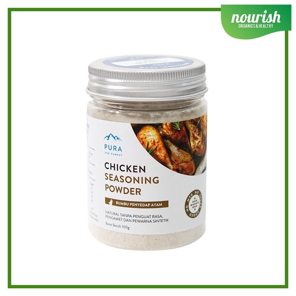 

PURA SEASONING BUMBU PENYEDAP NO MSG - CHICKEN 100 gr