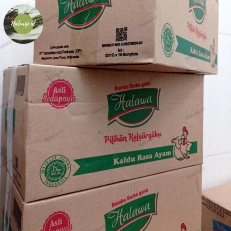 

Halawa Karton Bumbu Probiotik Ayam Sapi Jamur