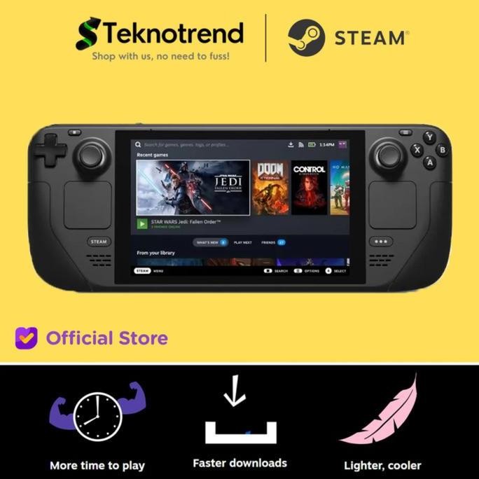 Valve Steam Deck Gaming Console SteamDeck OLED Berkualitas