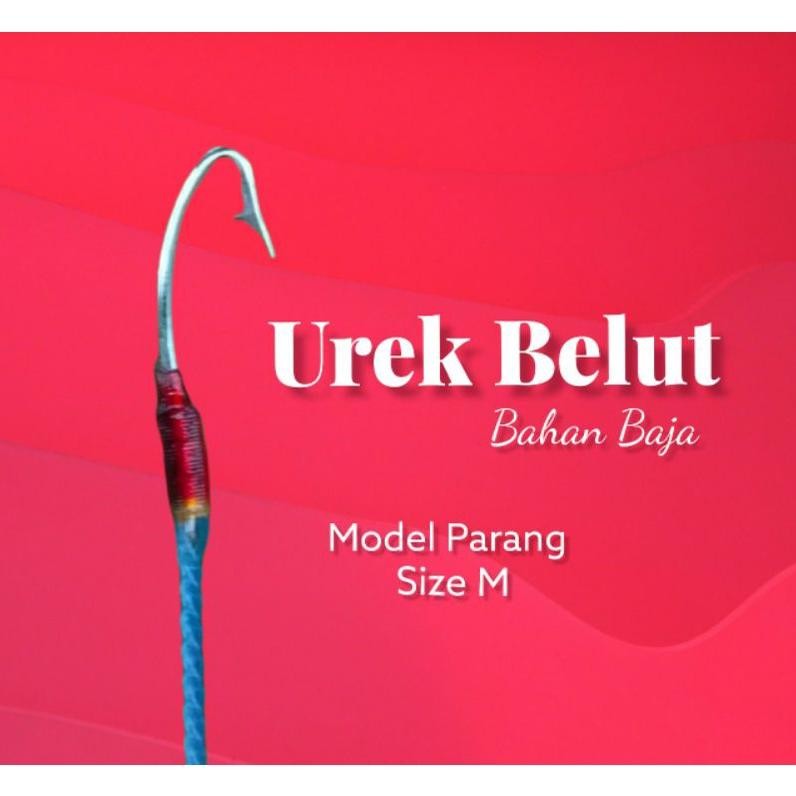 Terbaru Pancing Belut Sawah Urek Baja India Murah Kail Sidat Tali Kuat Siap Pakai Kailp000S